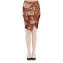 Midi Wrap Pencil Skirt 