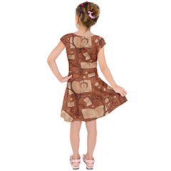 Kids  Short Sleeve Dress 