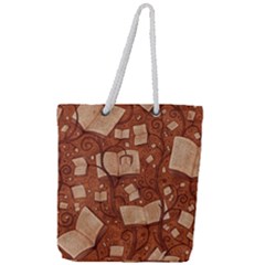 Full Print Rope Handle Tote (Large) 