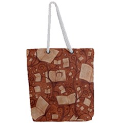 Full Print Rope Handle Tote (Large) 