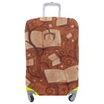 Retro Education Texture, Creative Education Background Luggage Cover (Medium)