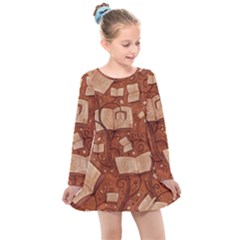 Kids  Long Sleeve Dress 