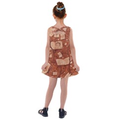 Kids  Cross Back Dress 