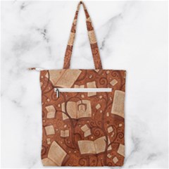 Double Zip Up Tote Bag 