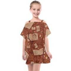 Kids  One Piece Chiffon Dress 