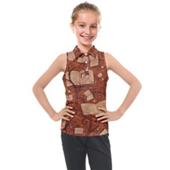 Kids  Sleeveless Polo T-Shirt 