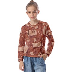 Kids  Long Sleeve T-Shirt with Frill  