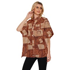 Women s Batwing Button Up Shirt 