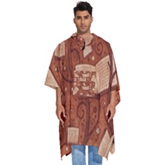 Men s Hooded Rain Ponchos 