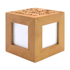 Wood Photo Frame Cube 