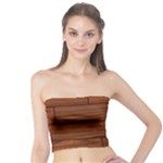 Seamless Wooden Planks Brown Wooden Background Tube Top