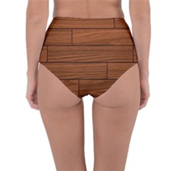 Reversible High-Waist Bikini Bottoms 