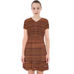 Seamless Wooden Planks Brown Wooden Background Adorable in Chiffon Dress