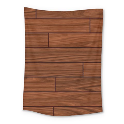 Seamless Wooden Planks Brown Wooden Background Medium Tapestry from ArtsNow.com