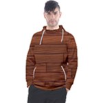 Seamless Wooden Planks Brown Wooden Background Men s Pullover Hoodie