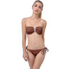 Twist Bandeau Bikini Set 