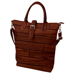 Buckle Top Tote Bag 