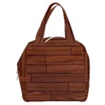 Seamless Wooden Planks Brown Wooden Background Boxy Hand Bag