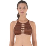 Seamless Wooden Planks Brown Wooden Background Perfectly Cut Out Bikini Top