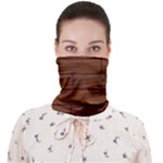 Seamless Wooden Planks Brown Wooden Background Face Covering Bandana (Adult)