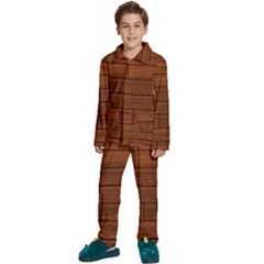 Kids  Long Sleeve Velvet Pajamas Set 