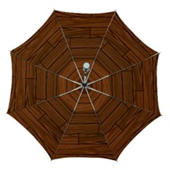 Seamless Wooden Planks Brown Wooden Background Automatic Folding Umbrella with Case (Medium) from ArtsNow.com