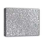 Silver Glitter Texture, Light Creative Background Deluxe Canvas 14  x 11  (Stretched)