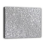 Silver Glitter Texture, Light Creative Background Deluxe Canvas 20  x 16  (Stretched)