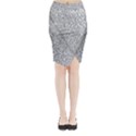 Midi Wrap Pencil Skirt 