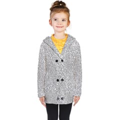 Kids  Double Breasted Button Coat 