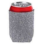 Silver Glitter Texture, Light Creative Background Can Holder