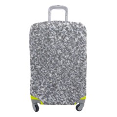 Silver Glitter Texture, Light Creative Background Luggage Cover (Small) from ArtsNow.com