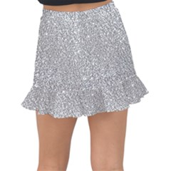 Fishtail Mini Chiffon Skirt 