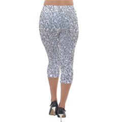 Lightweight Velour Capri Leggings  