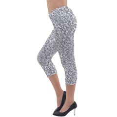 Lightweight Velour Capri Leggings  