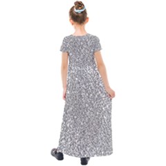 Kids  Short Sleeve Maxi Dress 