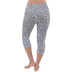 Lightweight Velour Capri Yoga Leggings 