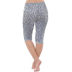 Lightweight Velour Cropped Yoga Leggings 