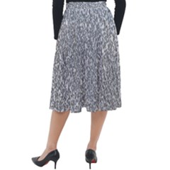 Classic Velour Midi Skirt  