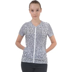 Short Sleeve Zip Up Jacket 