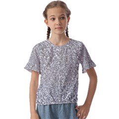 Kids  Cuff Sleeve Scrunch Bottom T-Shirt 