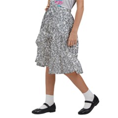 Kids  Ruffle Flared Wrap Midi Skirt 