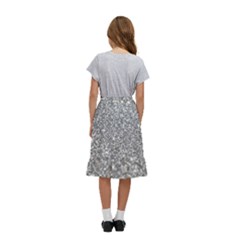 Kids  Ruffle Flared Wrap Midi Skirt 