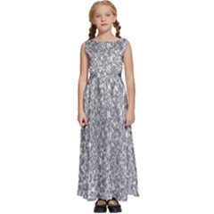 Kids  Satin Sleeveless Maxi Dress 