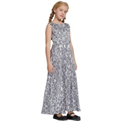 Kids  Satin Sleeveless Maxi Dress 