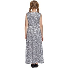 Kids  Satin Sleeveless Maxi Dress 