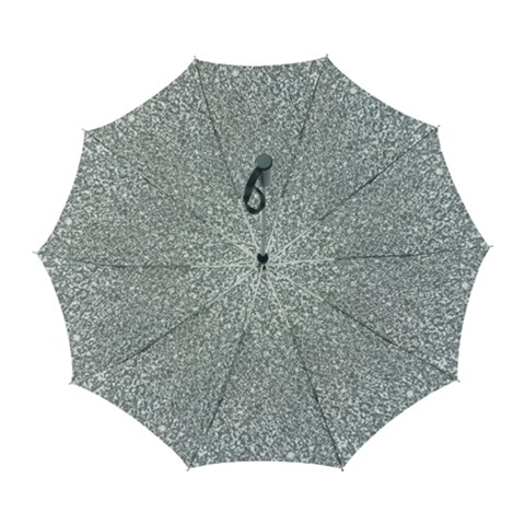 Silver Glitter Texture, Light Creative Background Automatic Folding Umbrella with Case (Large) from ArtsNow.com