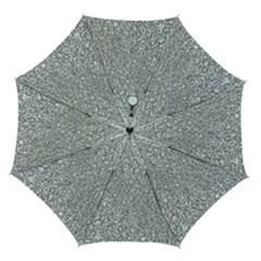 Silver Glitter Texture, Light Creative Background Automatic Folding Umbrella with Case (Medium) from ArtsNow.com