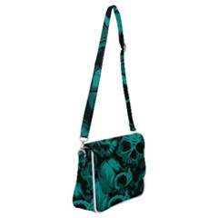 Shoulder Bag with Back Zipper 