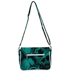 Shoulder Bag with Back Zipper 